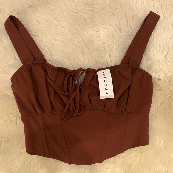 PacSun Tops - Brown corset top